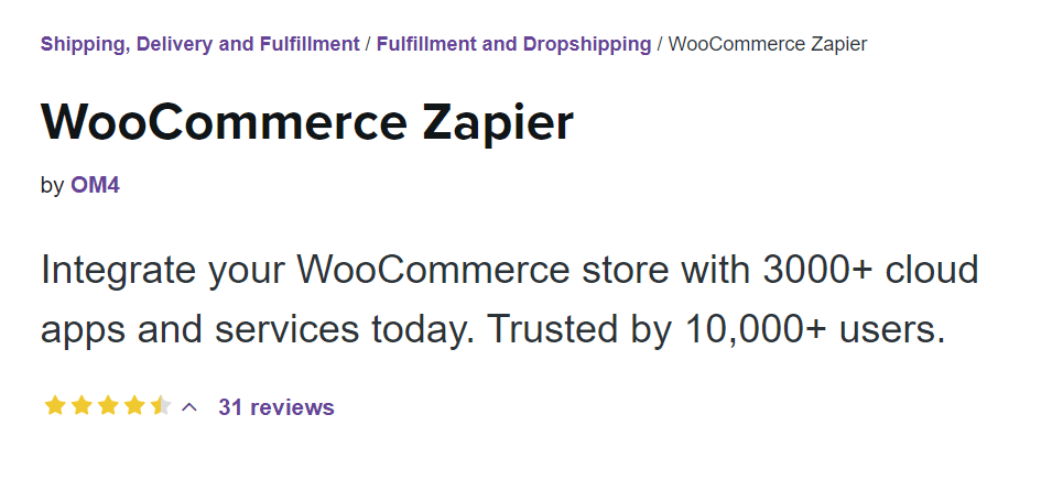 woo zapier