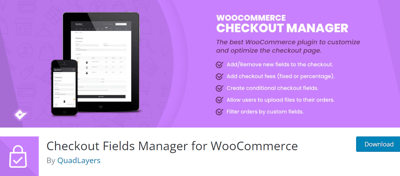 woocommerce checkout manager