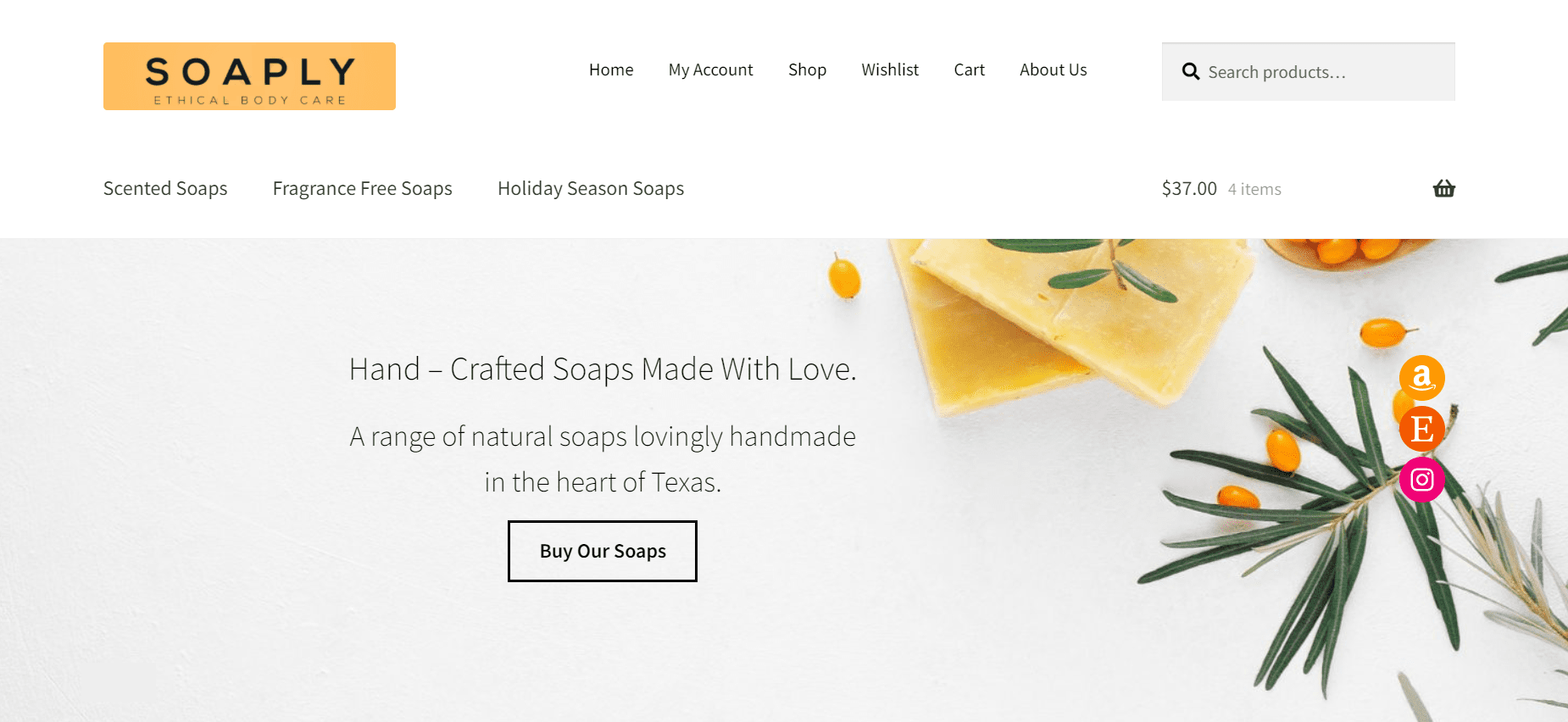soaply homepage