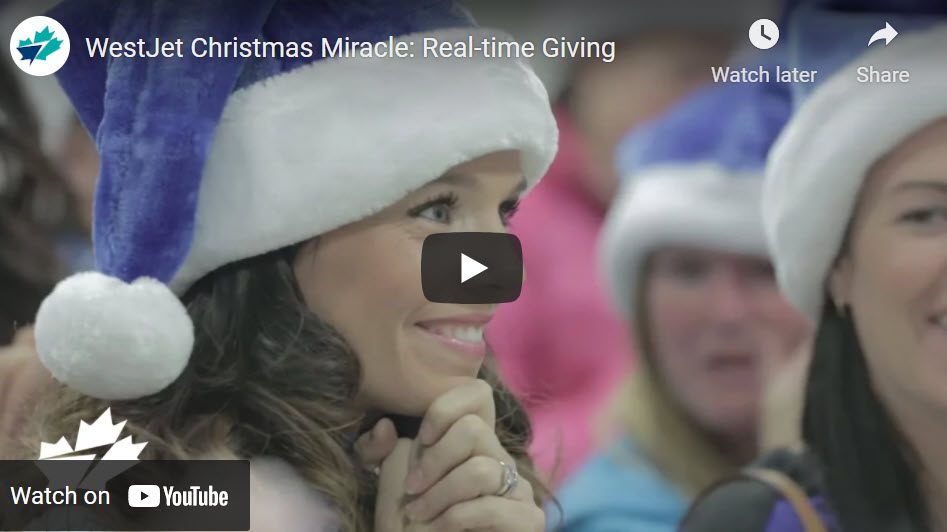 christmas miracle campaign by westjet