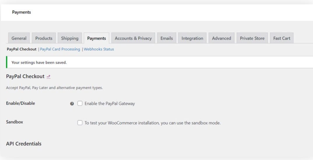 woocommerce paypal integration gateway