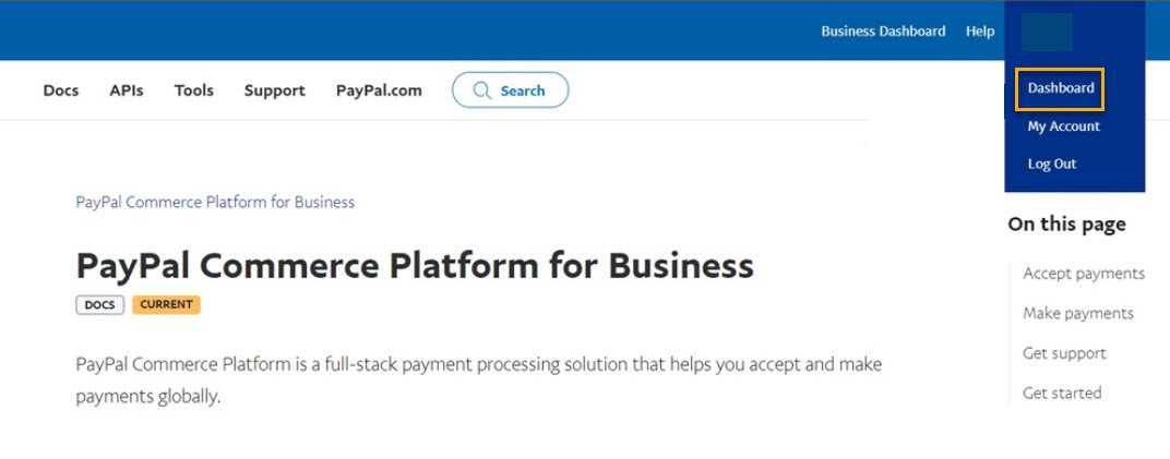 paypal commerce platform