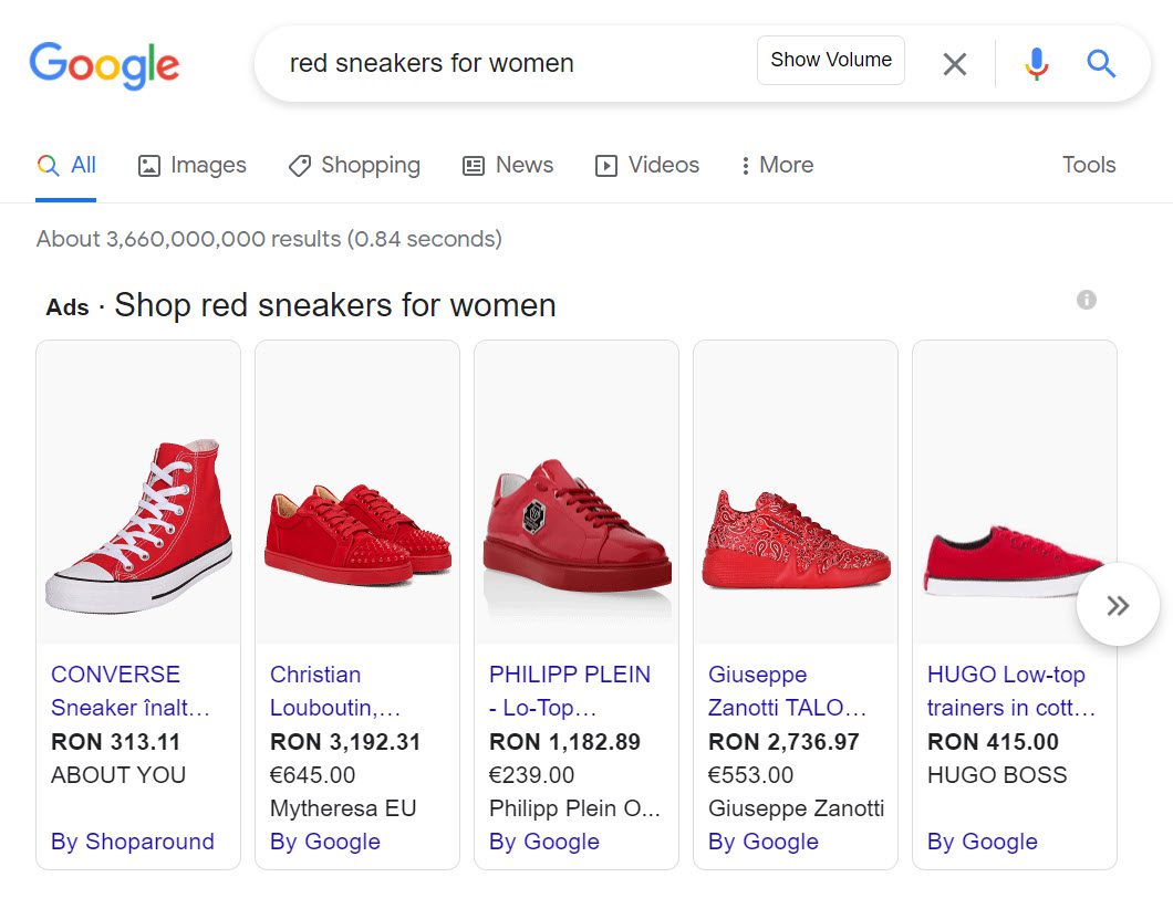 google shopping ads 