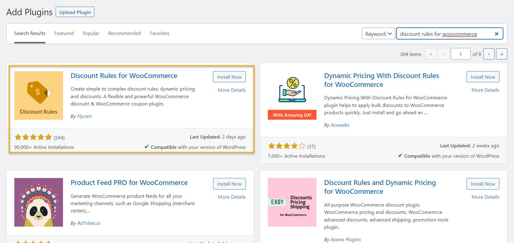 install discount rules for woocommerce