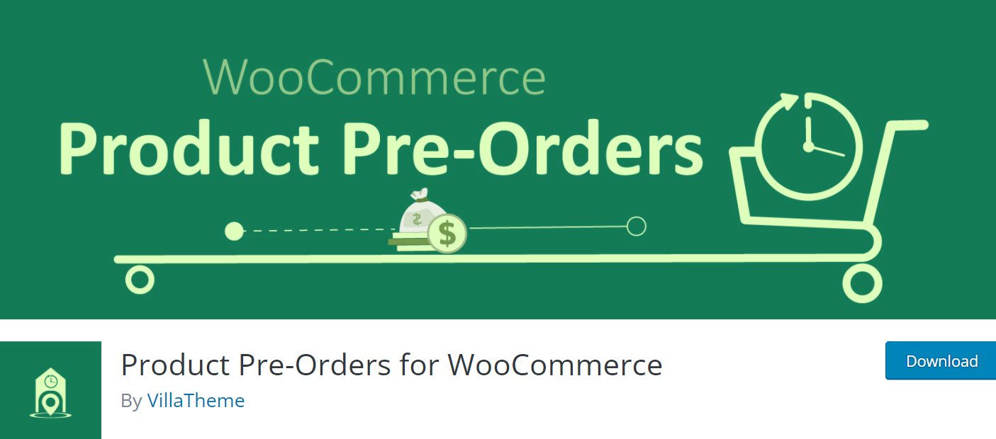 product pre orders for woocommerce