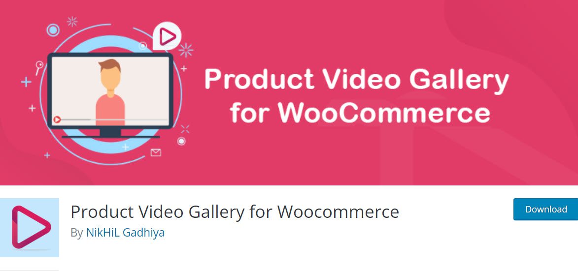 woocommerce product video gallery 