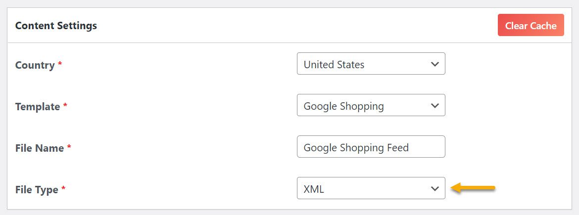 google shopping xml 