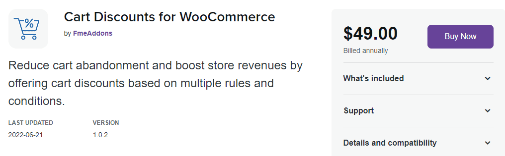 cart discounts for woocommerce 
