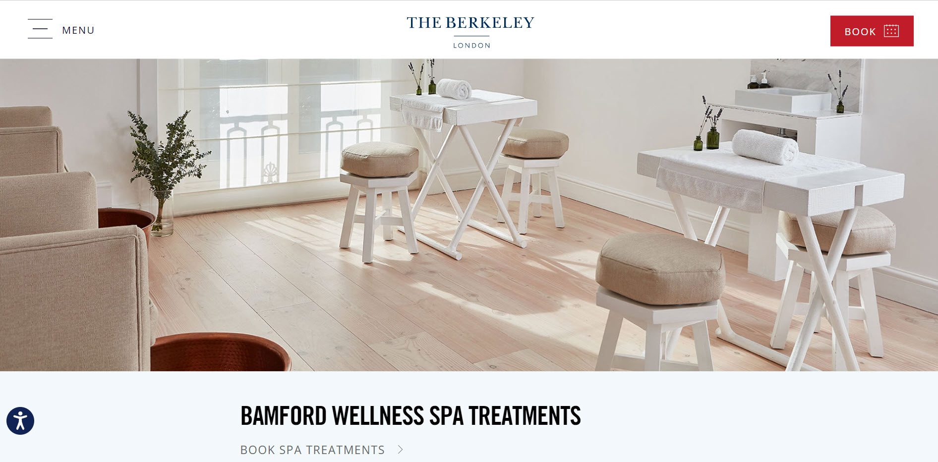 bamford wellness spa treatments