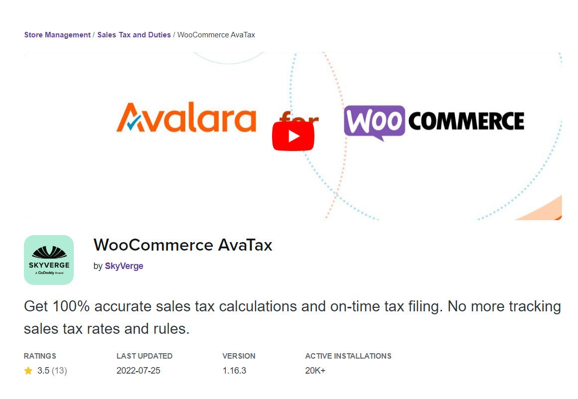 woocommerce avatax